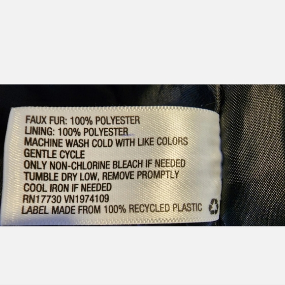 Wild Fable Women's Animal cheetah leopard Faux Fur Zip Hooded Jacket Size Large - Picture 12 of 13